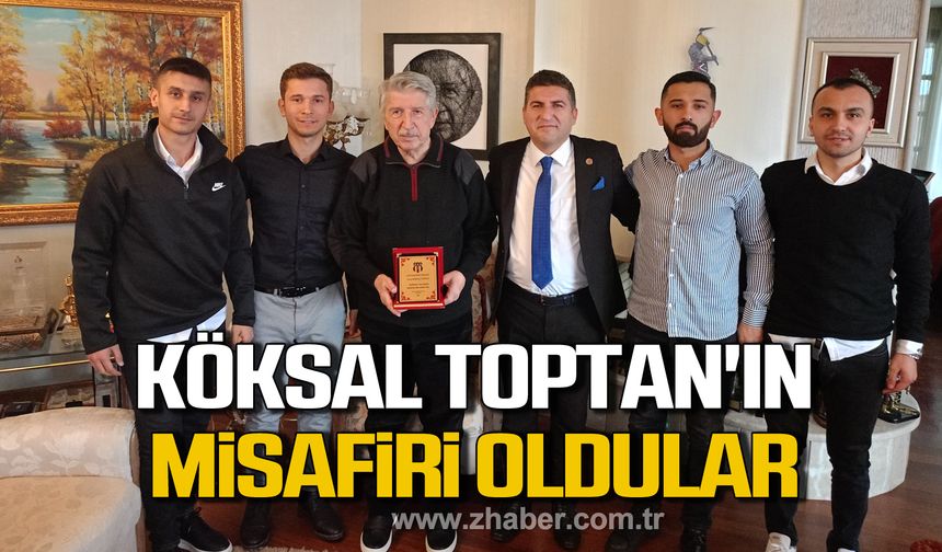 Zonguldak Ereğli Spor Köksal Toptan'ın misafiri oldu