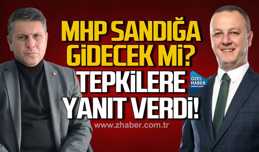 MHP Zonguldak'ta sandığa gidecek mi? İl Başkanı Z HABER'e konuştu!