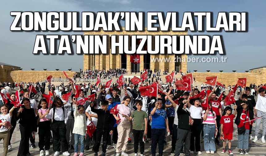 Zonguldak'ın evlatları Ata'nın huzuruna çıktı!