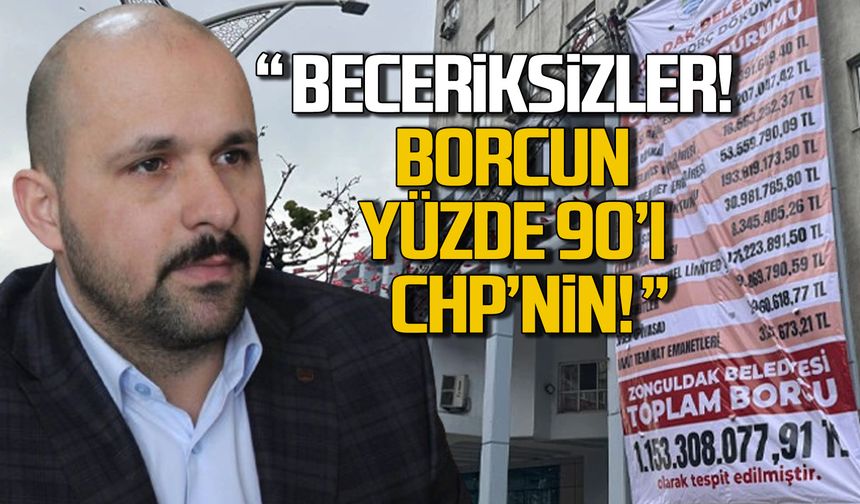Kavraz "Belediyenin borcunun yüzde 90'ı CHP'nin"