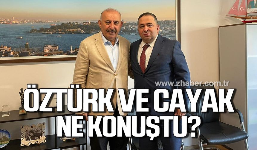 Vedat Öztürk ve Osman Cayak ne konuştu?