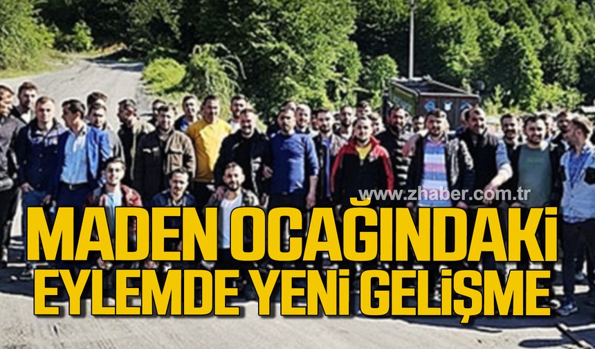 Zonguldak'ta maden ocağındaki eylemde yeni gelişme!