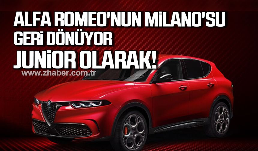 Alfa Romeo'nun Milano'su geri dönüyor: Junior olarak!