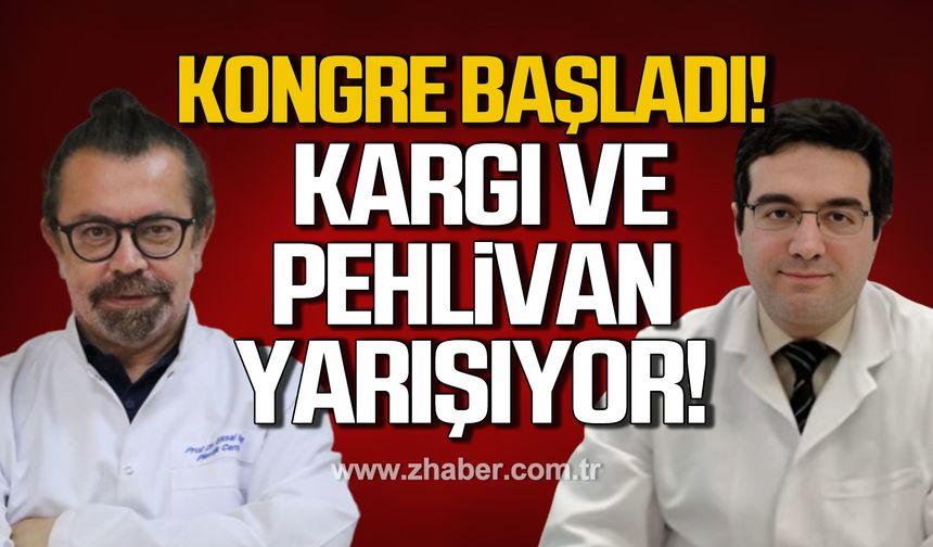 Zonguldak Tabip Odası'nda kongre başladı! Eksal Kargı ve Metin Pehlivan yarışıyor!