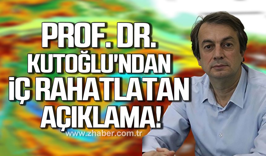 Prof. Dr. Şenol Hakan Kutoğlu'ndan iç rahatlatan deprem açıklaması!