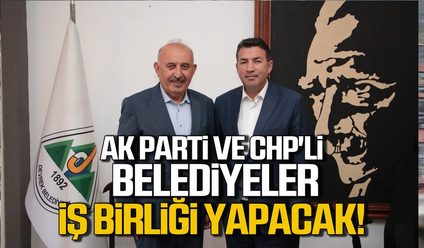 CHP'li başkandan Ak Partili başkana ziyaret!