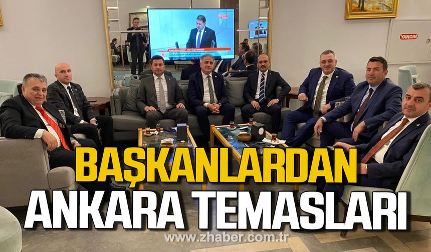 Ak Başkanlardan Ankara temasları!