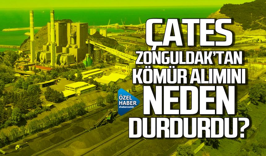 ÇATES Zonguldak'tan kömür alımını neden durdurdu?