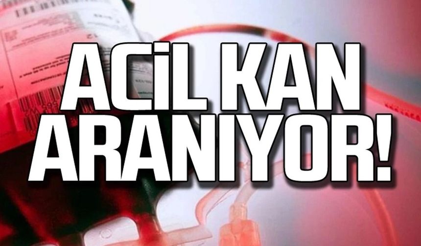 Ayşe Çöpçü için acil kan aranıyor!