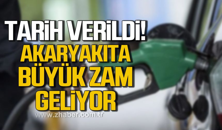 Akaryakıta zam geliyor 1 Eylül'de tabela değişecek