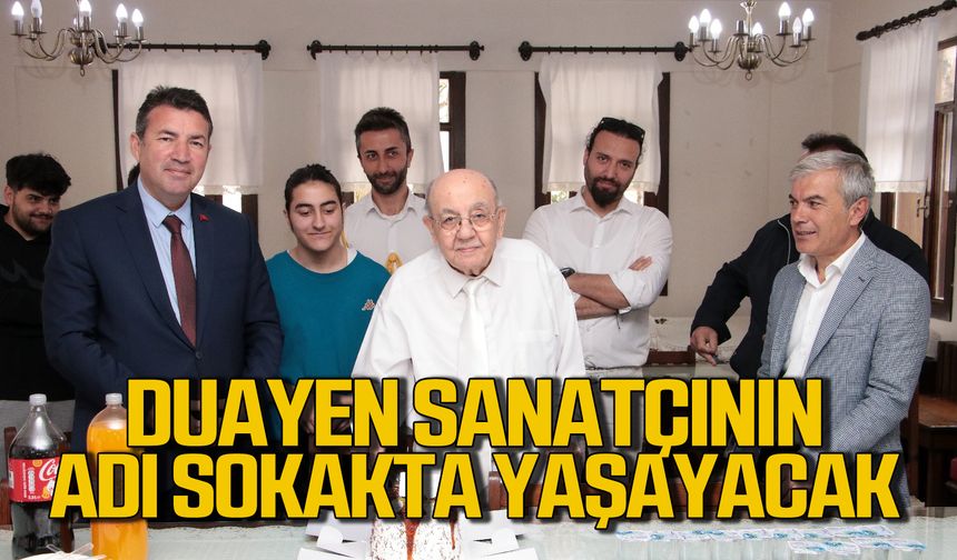 Süreyya Akkaş'ın adı sokağa verildi