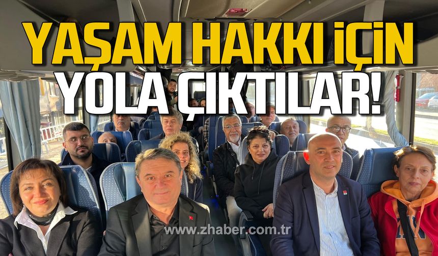 CHP, 'Yaşam Mitingi' için yola çıktı!