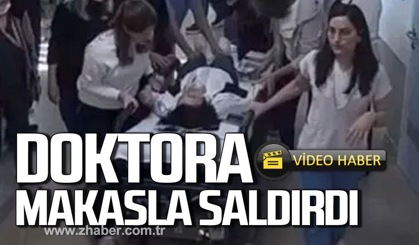 Doktora makasla saldırdı! Saldırgan serbest bırakıldı!