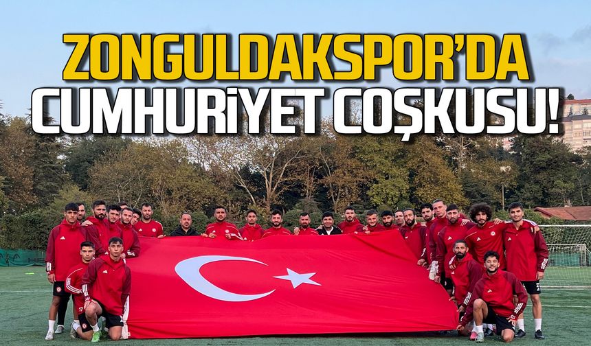 Zonguldakspor'da Cumhuriyet coşkusu!