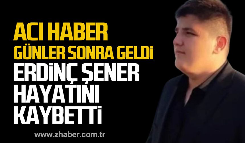 Acı haber günler sonra geldi! Erdinç Şener hayatını kaybetti!