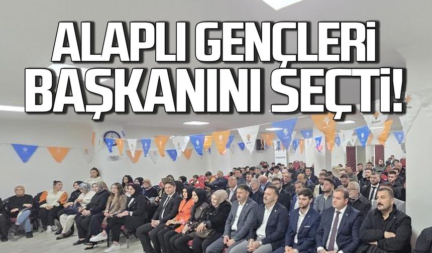 Alaplı gençleri başkanını seçti!