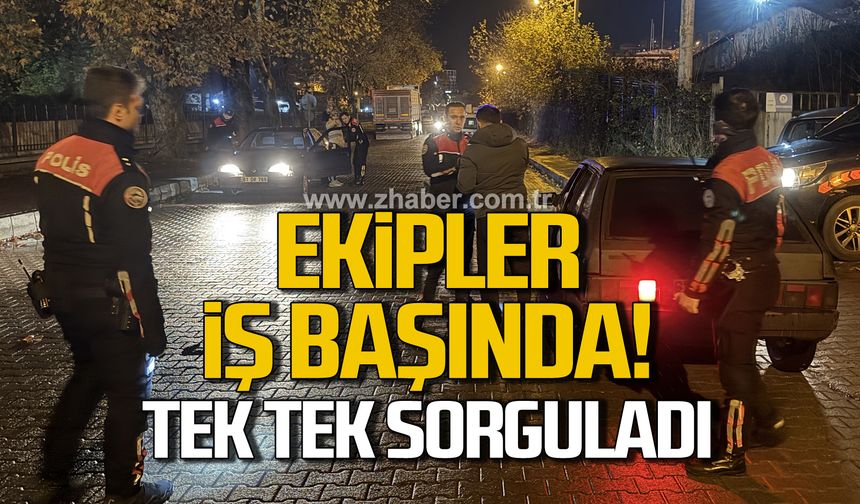 Ekipler tek tek sorguladı