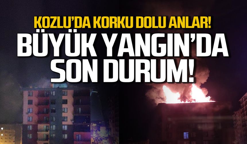 Kozlu Fatih Sitesi yangında son durum!