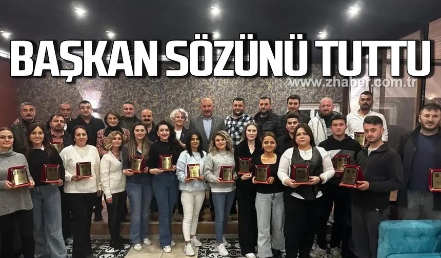 Başkan Öztürk seçim öncesi verdiği sözü tuttu!