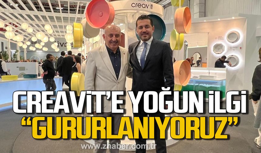 Creavit'e yoğun ilgi! Başkan Öztürk'ten ziyaret!