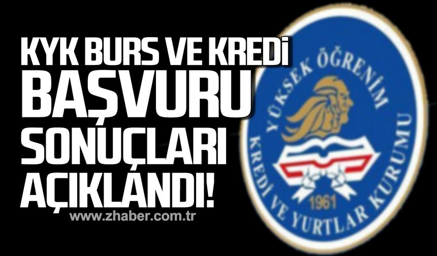 KYK burs ve kredi başvuru sonuçları açıklandı!