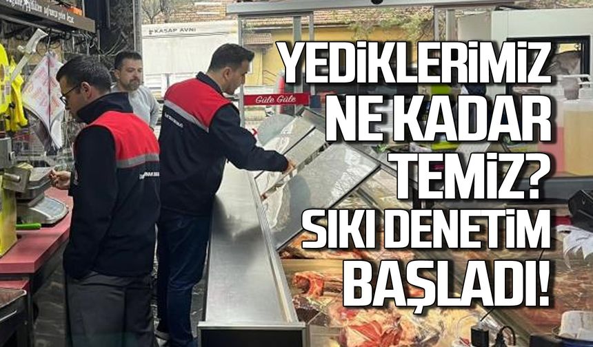 Kilimli'de kasaplar mercek altında!