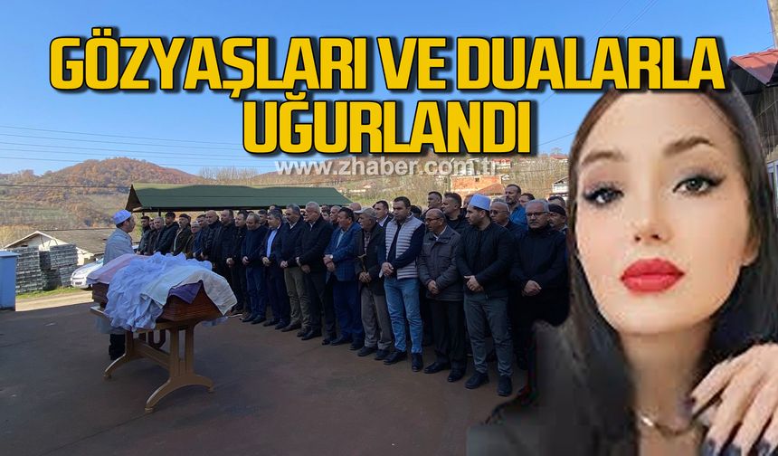 Kübra Güner son yolculuğuna uğurlandı