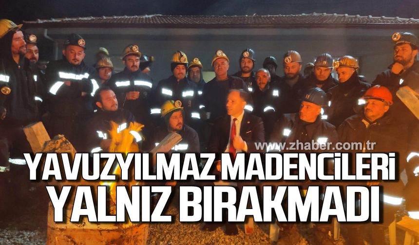 Deniz Yavuzyılmaz Çayırhan madencilerini yalnız bırakmadı!