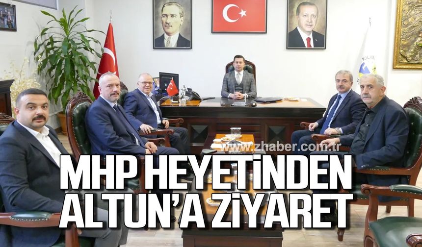 MHP heyetinden Kamil Altun'a ziyaret!