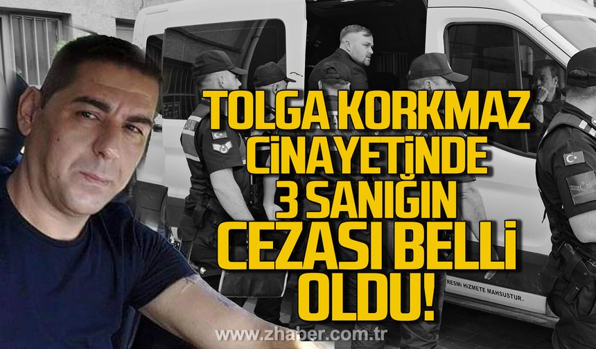 Tolga Korkmaz cinayetinde 3 sanığa hapis cezası!