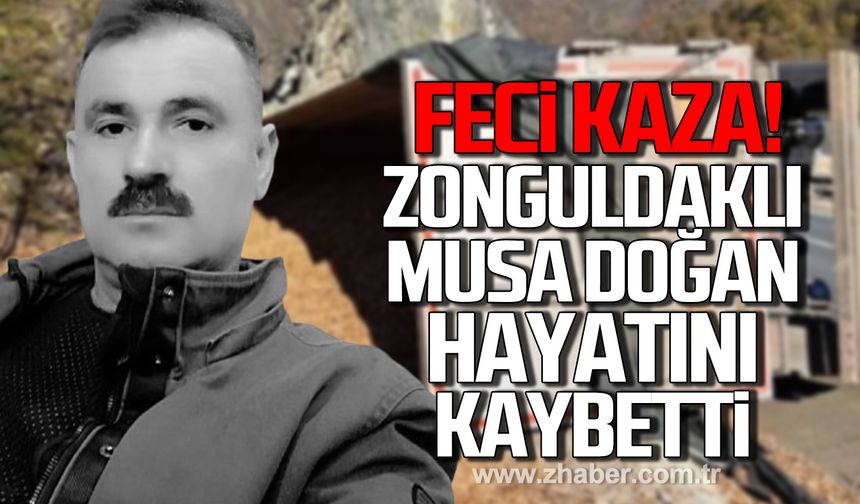 Ordu'da feci kaza! Zonguldaklı Musa Doğan hayatını kaybetti!