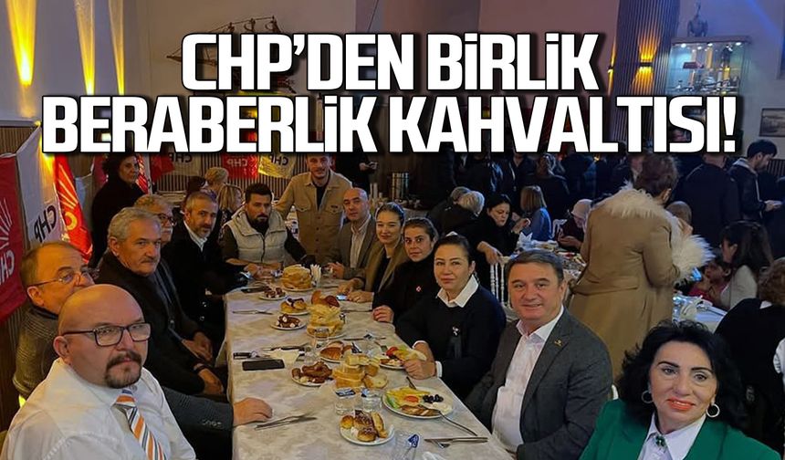 CHP'den yeni yıl öncesi birlik beraberlik kahvaltısı!