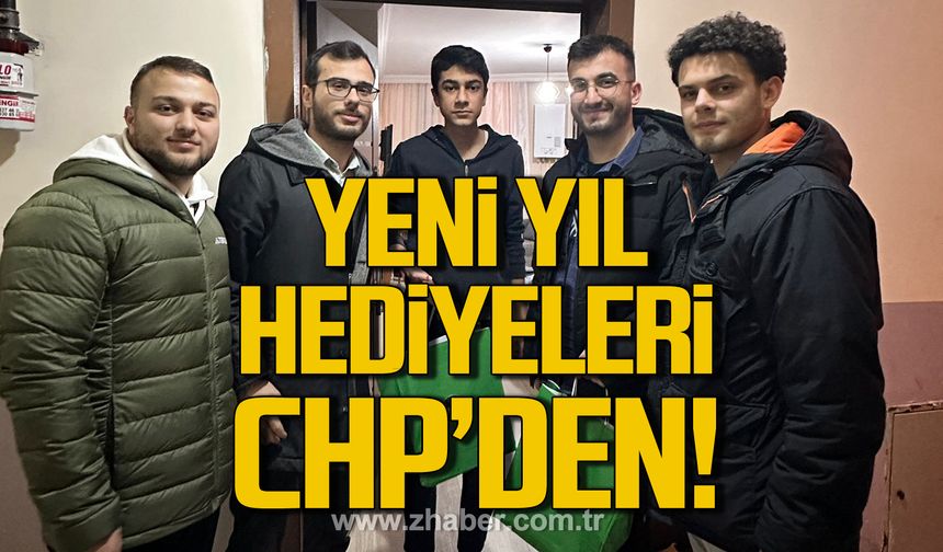 Yeni yıl hediyeleri CHP'den!