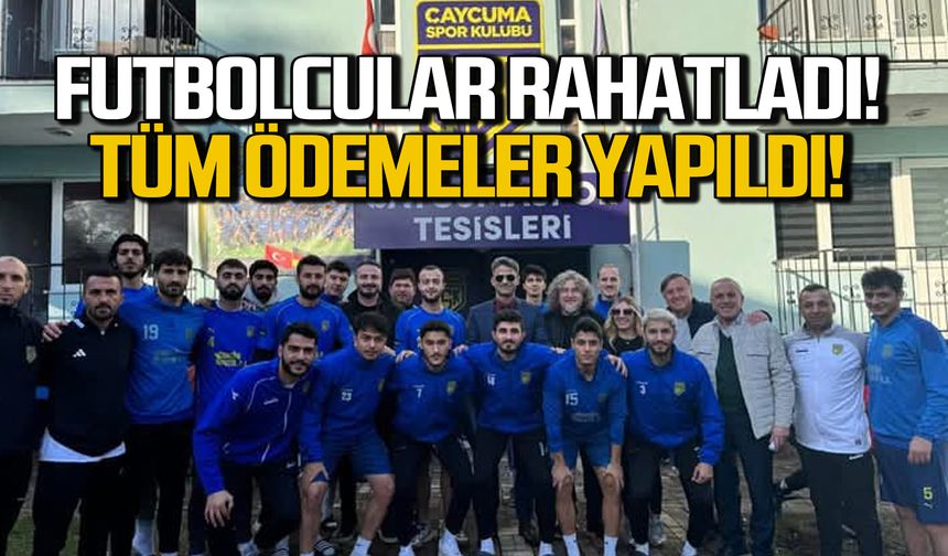 Futbolcular rahatladı... Tüm ödemeler yapıldı!