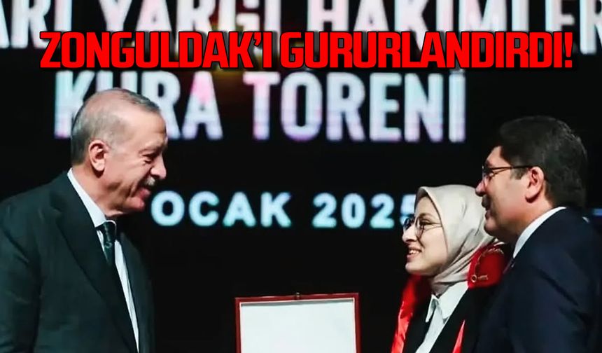 Tuğbanur Özdil Zonguldak'ı gururlandırdı