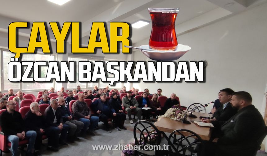 Özcan Ulupınar çay ocağı işletmecileriyle bir araya geldi!