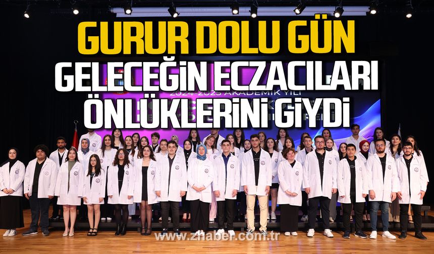 BEUN'da gurur dolu gün! Geleceğin eczacıları önlüklerini giydi!