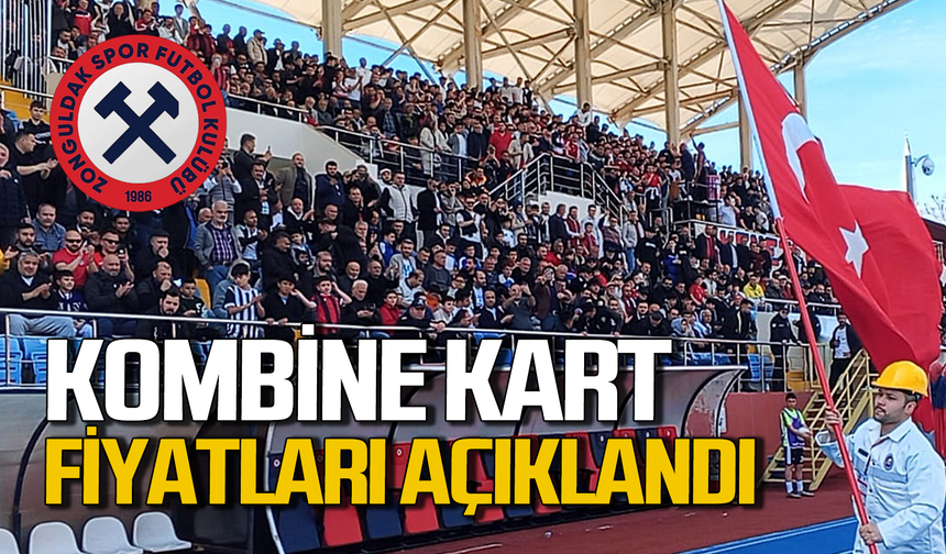 Zonguldakspor kombine kart fiyatları açıklandı!