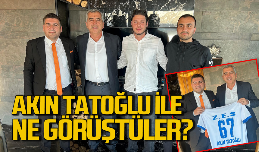 İstanbul'da Zonguldaklı iş insanı Akın Tatoğlu ile buluştular