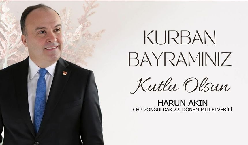 Harun Akın'dan Kurban Bayramı Mesajı