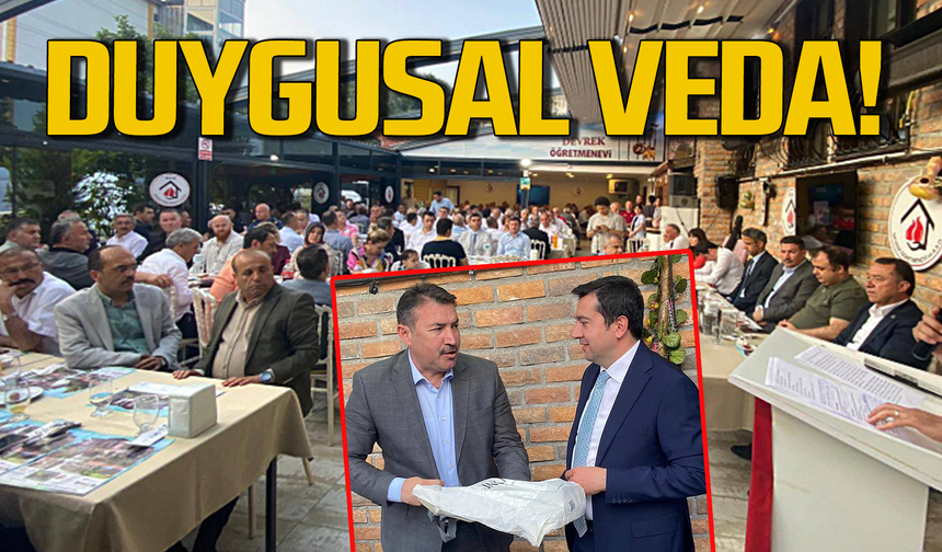 Muhammet Evlice’ye duygusal veda!