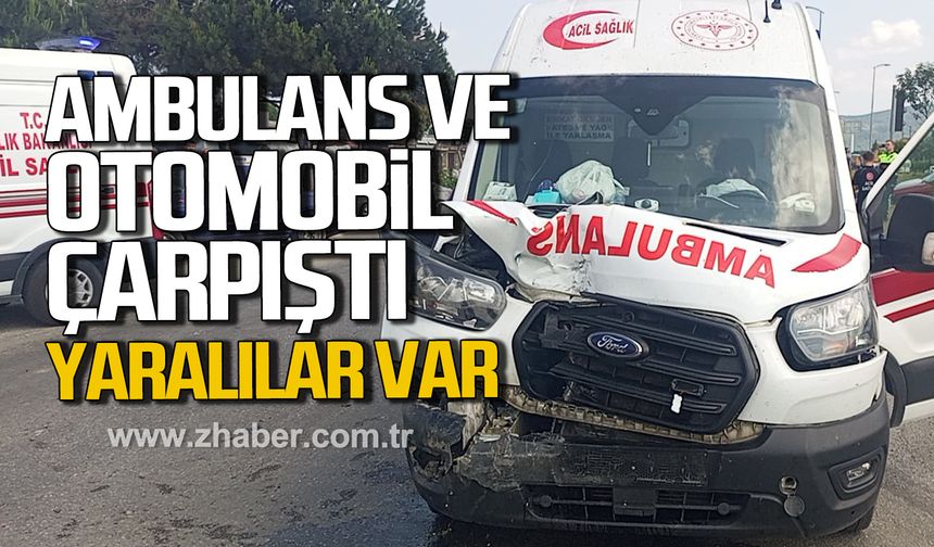 Çaycuma Sanayi Girişi’nde kaza! Yaralılar var