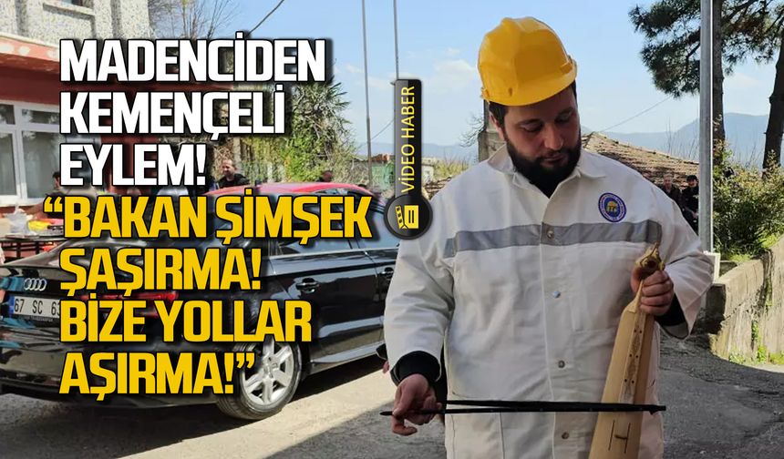 Madenciden Kemençeli Mesaj: “Bakan Şimşek Şaşırma, Bize Yollar Aşırma!”
