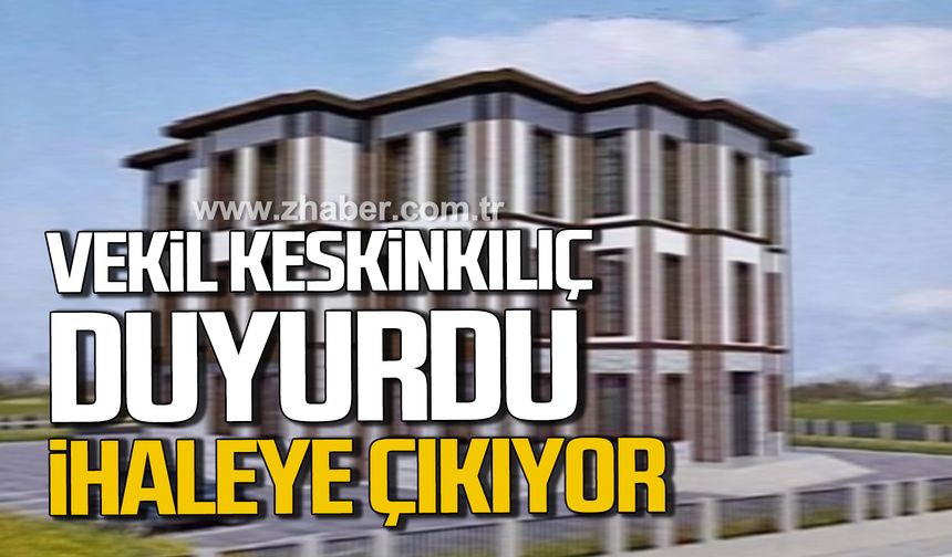 Ali Keskinkılıç duyurdu! Eflani Hükümet Konağı ihaleye çıkıyor
