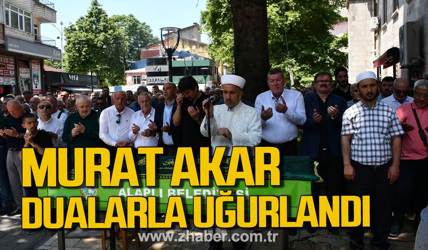 Murat Akar dualarla uğurlandı!