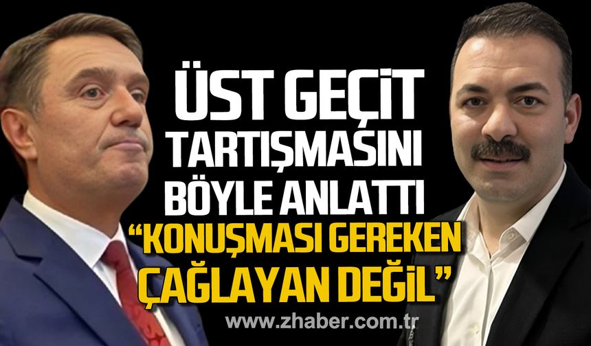 Tahsin Erdem üst geçit tartışmasını böyle anlattı! "Konuşması gereken Mustafa Başkan değil"
