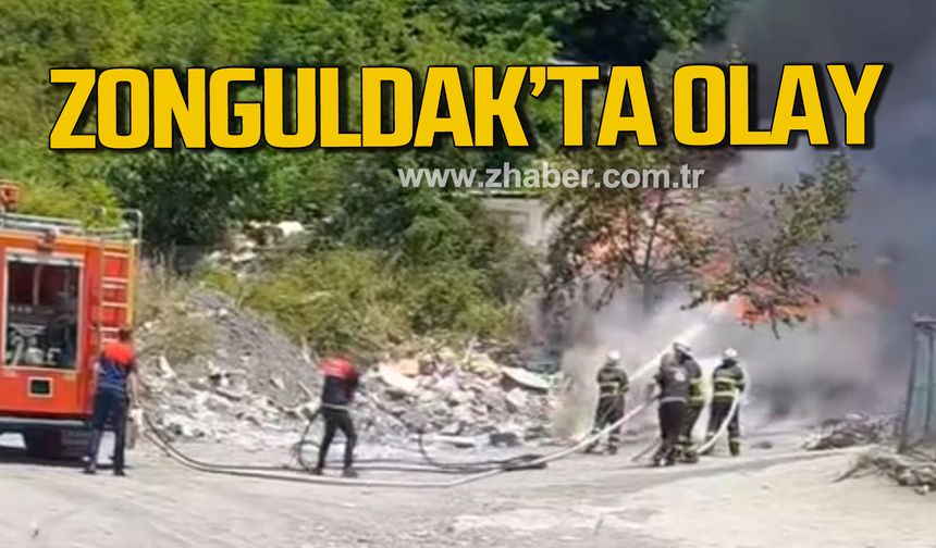Zonguldak'ta olay! Ekipler seferber oldu!