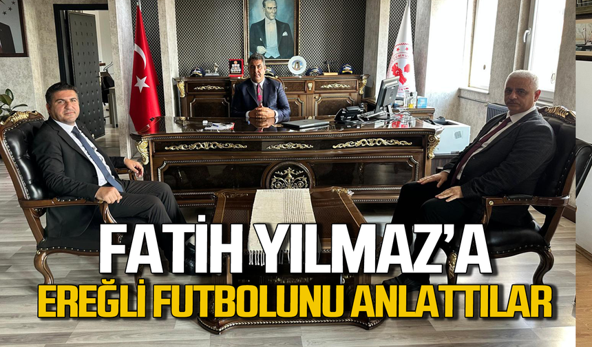 Kaymakam Fatih Yılmaz'a ZES heyetinden ziyaret!