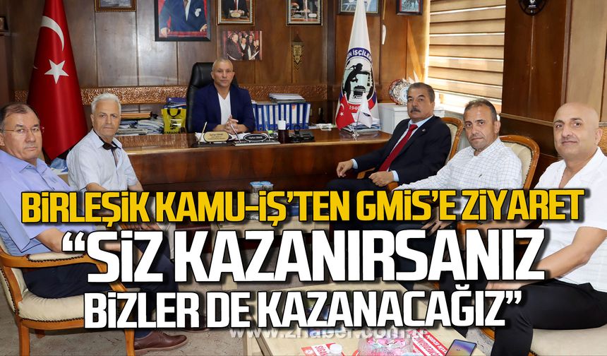 Birleşik Kamu-İş'ten GMİS'e ziyaret!