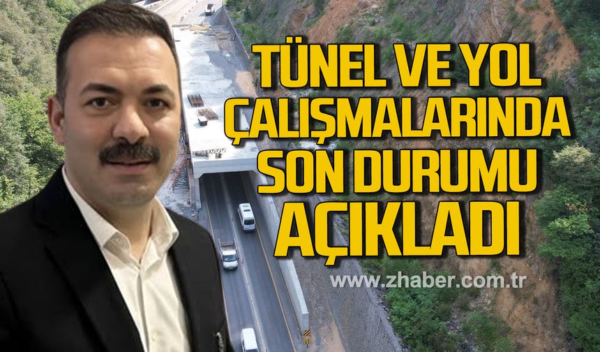 Zonguldak ile Devrek arasındaki tünel çalışmalarında son durum!
